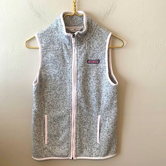 Vineyard Vines Gray sweater vest size XS - Picture 1 of 9